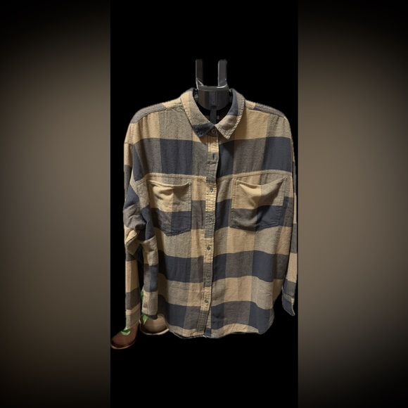 Aerie Anytime Fave Flannel Shirt - Picture 4 of 10